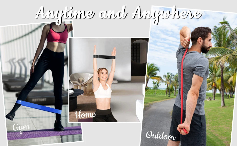 Resistance Loop Bands - Home Fitness & Strength Training