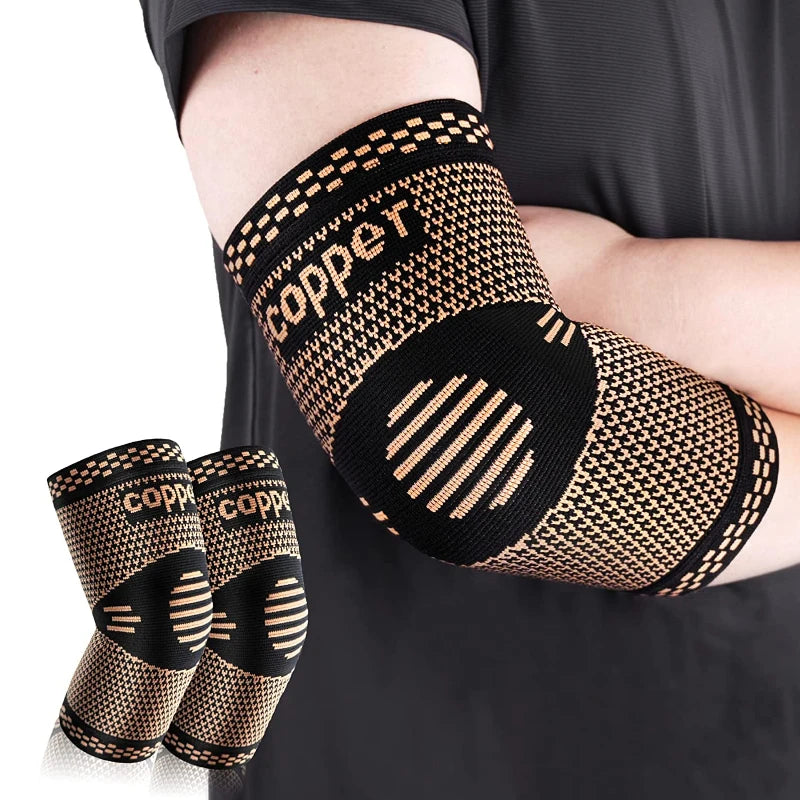 1PC Copper Elbow Brace for Pain Relief & Support