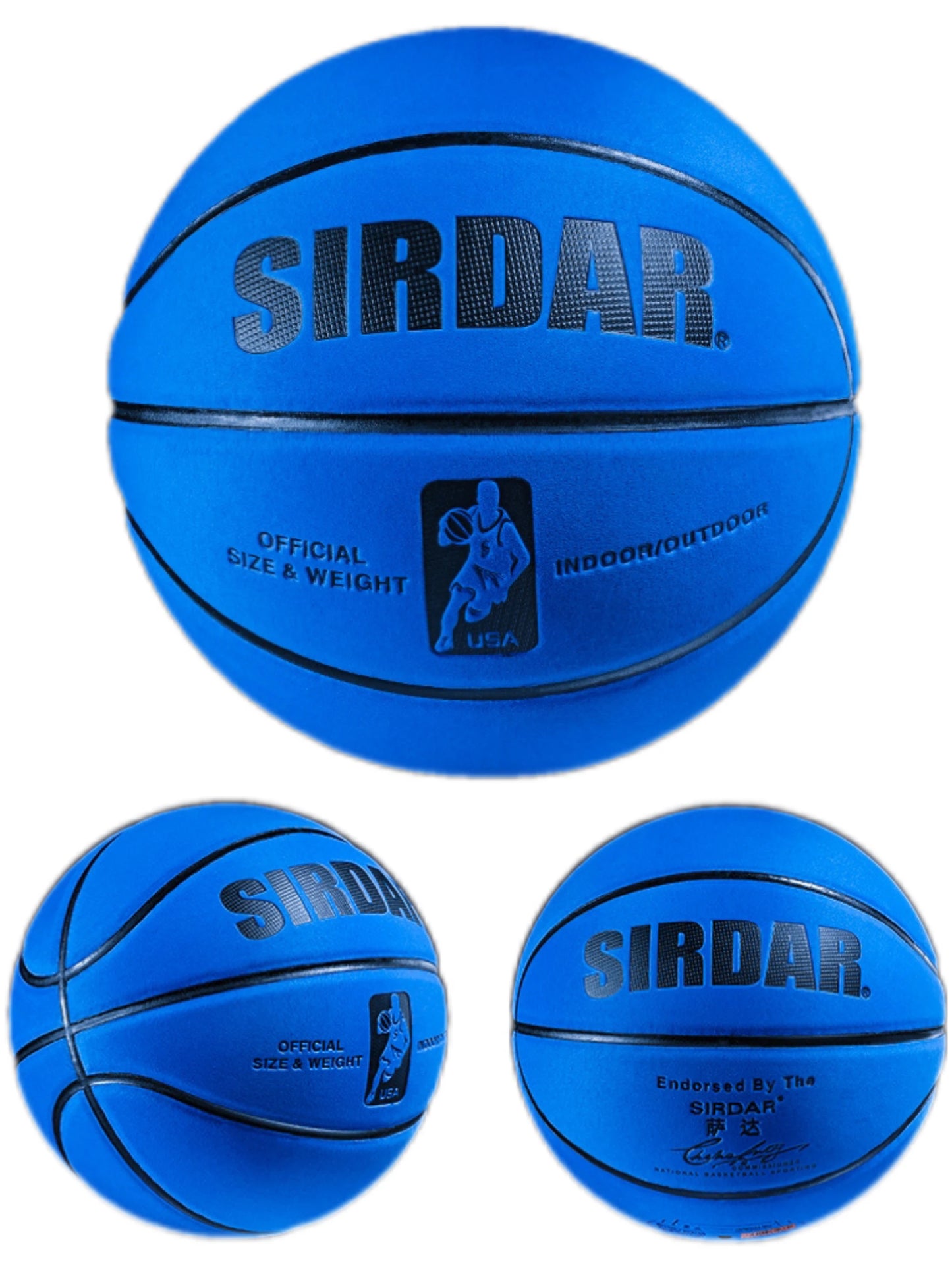 High-Durability Ultrafine Suede Basketball No.7 - Indoor/Outdoor, Non-Slip