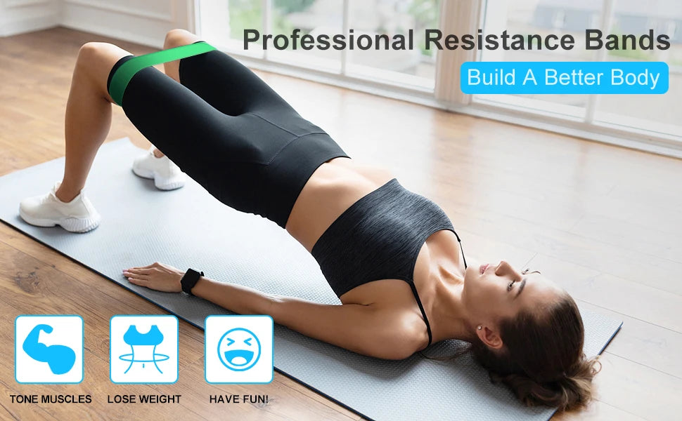 Resistance Loop Bands - Home Fitness & Strength Training